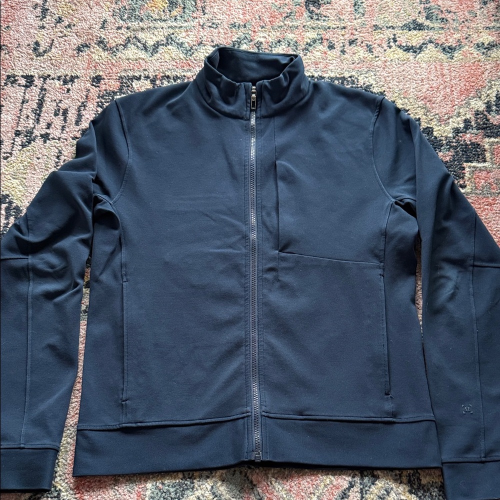Lululemon Navy Blue Full-Zip Jacket